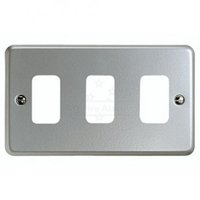 Cover plate for gridswitch  4 gang