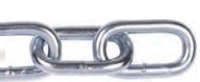 Zinc Chain 4mm - Per Metre