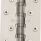 HG99-400-SN - Heritage Brass Hinge Brass With Ball Bearing 4 x 3 Satin Nickel Finish