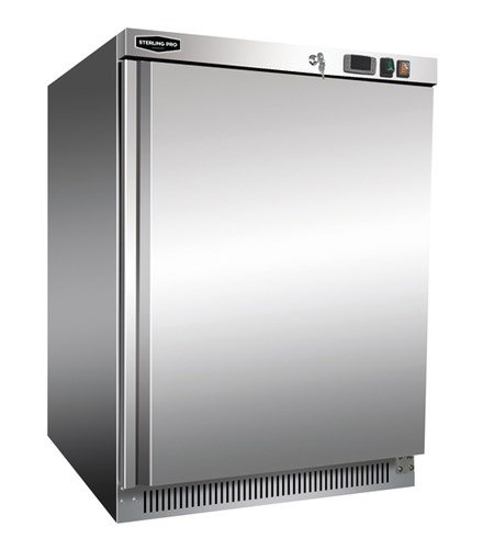 Sterling Pro SPF200S Stainless Steel Undercounter Freezer 140Litre