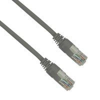 CMD Magic Patch Series CAT6 Patch Cable, RJ45 UPT, LSOH with Latch Protection Boot, 2m, Grey