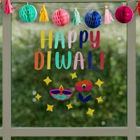 Diwali Window Clings - Pack of 2