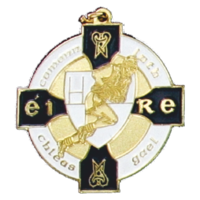 34mm Gaelic Medal (Gold / Navy)