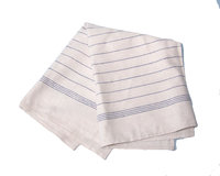 TT BLUE STRIP TEA TOWEL PK X 10