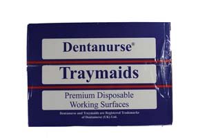 Mident Traymaids Disposable Trays - 500pk 11 x 7 - DMI Ireland's Leading Dental Supplier - Next Day Delivery