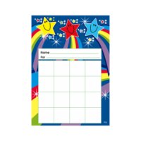 Incentive Progress Charts - Shooting Stars (10 Sheets)