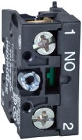 Contact Block, 1NO, 10 A, 600 V, 1 Pole, Screw Clamp