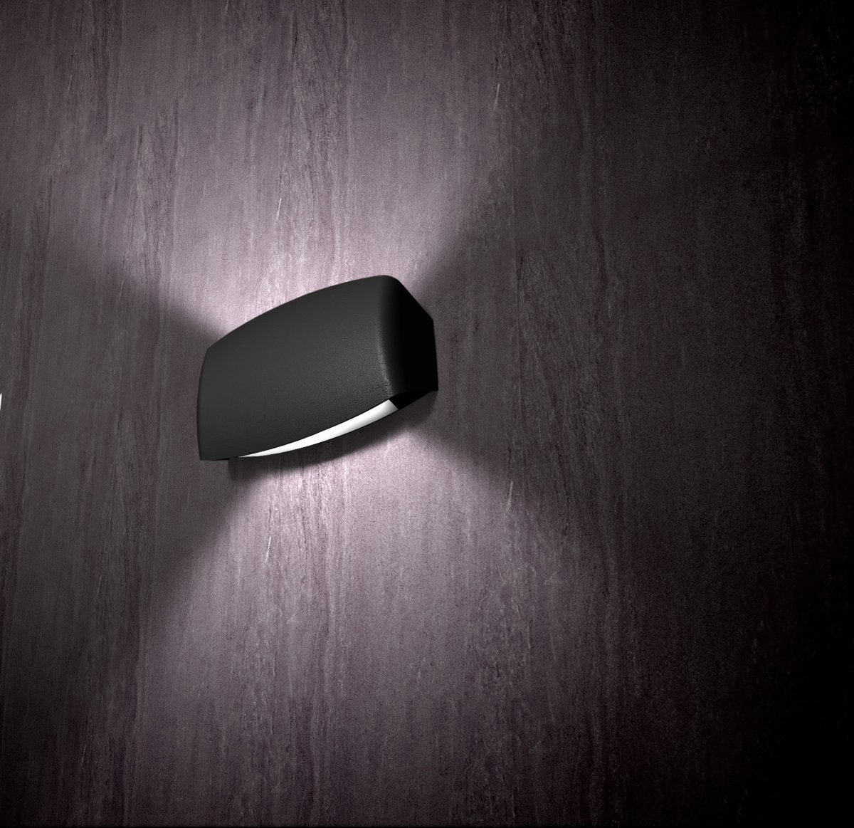 Fumagalli Abram 190 Wall Light Black