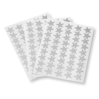 Self Adheshive Merit Stars - Silver (150)