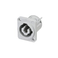 Neutrik 20A Grey PowerCON Out Chassis Connector
