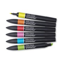 Winsor & Newton Promarker - Vibrant Tones (6)