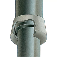 Anti - Rattle Ring (7/8 - 3/4) Grey PVC