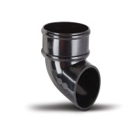 Polypipe RR128 Black Rainwater Shoe 68mm