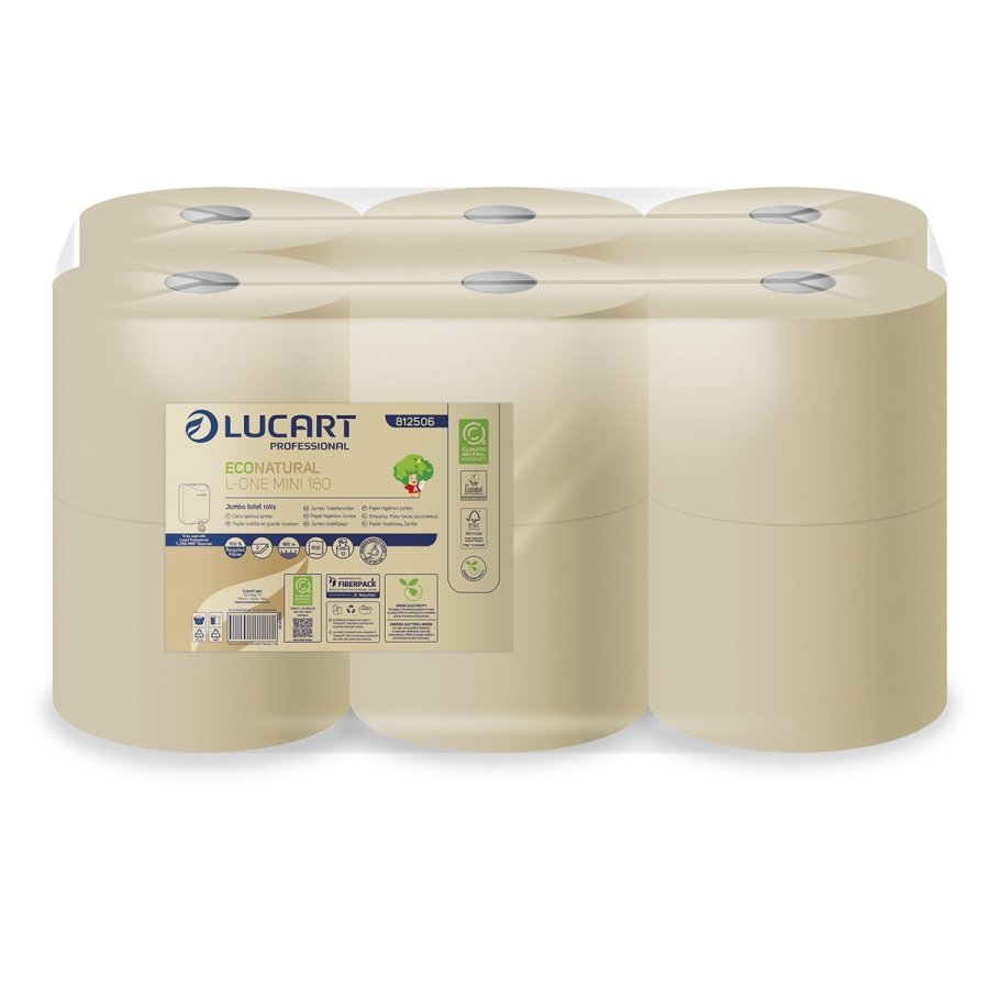 ECONATURAL L-ONE MINI 180 T/ROLL 12PK