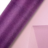 Organza Snow Sheer Roll Plum - 29cm x 25m
