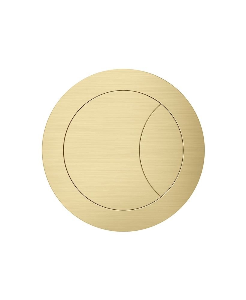 SONAS DUAL FLUSH BUTTON BRUSHED GOLD FOR FURNITURE CISTERN