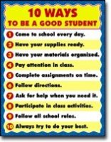 Poster - 10 Ways to Be A Good Student