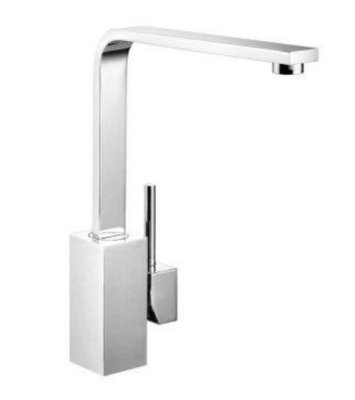 Rangemaster Quadrant Single Lever Monobloc Tap Brushed Finish TQSL1BF/