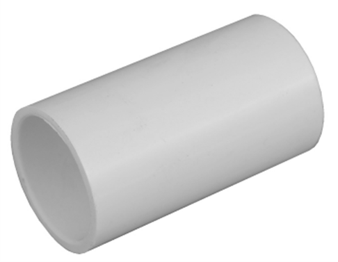 25mm PVC Coupler White