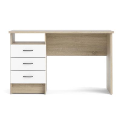 Junction Oak & White Office Desk