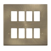 VPAB20508 GridPro 8G Plate Deco Antique Brass