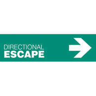 Directional Exit Signs Safety Signs