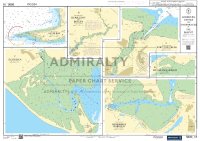 ADMIRALTY Small Craft Chart - 5600.18 Harbours, Creeks and Anchorages in the Solent