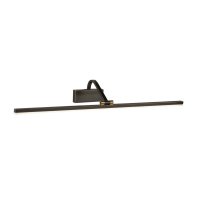 Searchlight Bilbao Picture Light - Black & Brushed Gold Metal