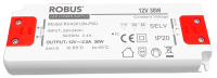 VEGAS 30W, 12V, IP20 constant voltage driver, non dimmable