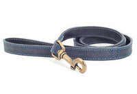 Ancol Timberwolf Leather Lead Blue 19mm x 24" x 1