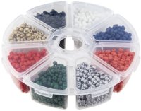 Jewellery Assorted Beads Set - Bold (8 x 15g)