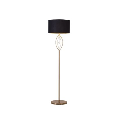 Ashford Matt Brass Floor Lamp