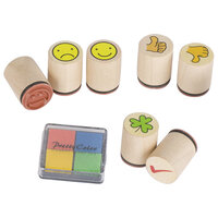 Smile Stamp Set (P/Set Min 1 Set(6 Jars/Set)