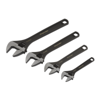 Sealey 4 Piece Adjustable Wrench Set