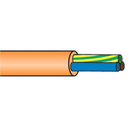1.5 Flexible 2x30/.25 Round Mains Cable Black