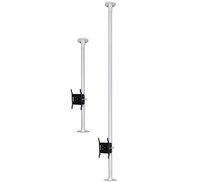 Ceiling Mount for VESA 200 Tilt Screen & Dome 1m or 2m 38mm Pole