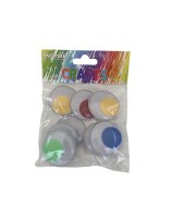 Wiggly Eyes - Coloured 40mm (8)