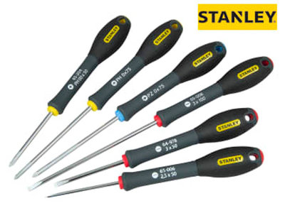 Stanley FatMax Precision Screwdriver Set of 6 SL/PH/PZ