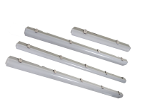 HARBOUR 2 - 34W LED corrosion proof, IP65, 6ft single, Grey, 4000K, Version2