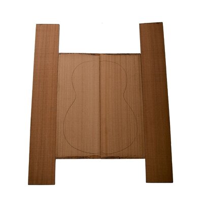 Guitar back and sides Mahogany, Sapeli