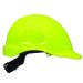 Mid Peak Hard Hat, Non Vented, Ratchet Adjust