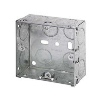 1 Gang 35mm Metal Socket Box