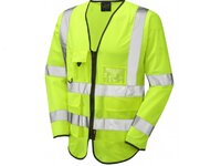 LEO Wrafton S12-Y Hi-Vis Vest Long Sleeve