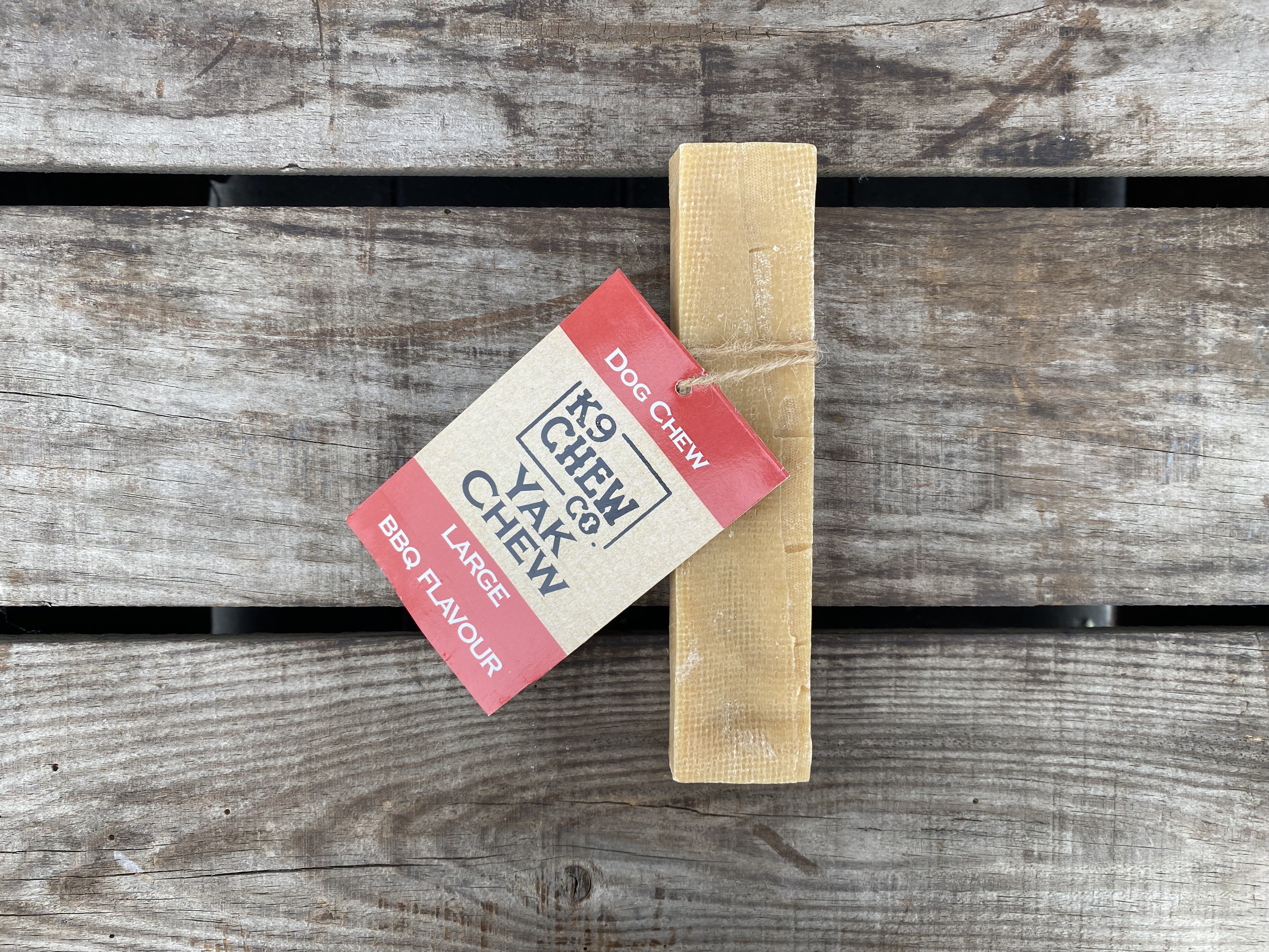 K9 Chew Co. Yak Cheese Chew BBQ Large 5-pk