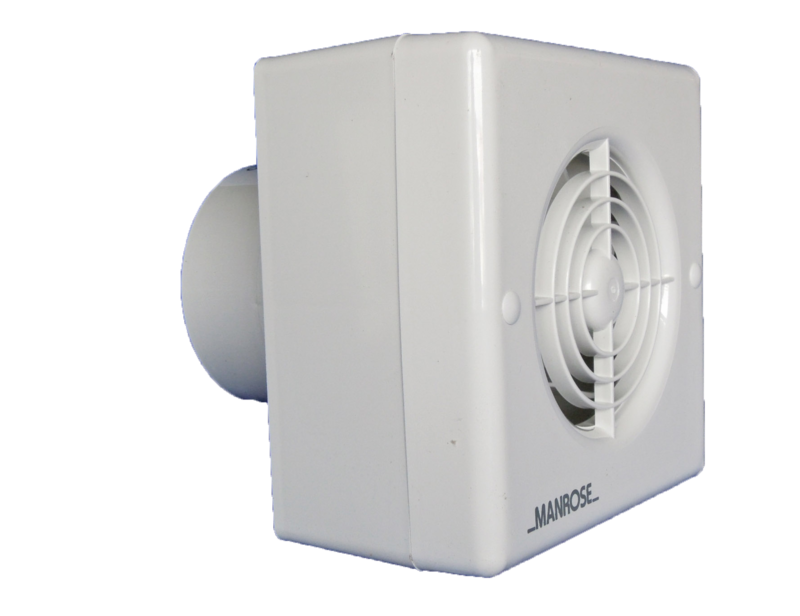 Manrose 4" Centrifugal Wall Fan | With Timer | In Stock - CESCO