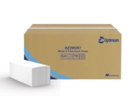 Leonardo Z-Fold Hand Towels 2ply - White 215x240mm