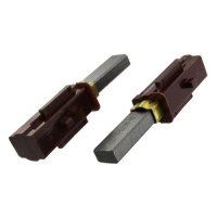 Compatible for Ametek Lamb Produced Carbon Brushes for 4.3, 4.8 & 5.7" 220-240V Motors, .248" Width for 22-Bar, 1.125" Commutators (833378-50, 30mm x 11mm x 7mm, Pack of 2)