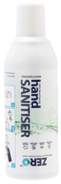 400ML ZERO - HAND SANITISER 70%
