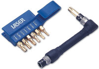 Star Bit Set - 1/4inch Right angled driver and Tamper Proof 7 Pieces