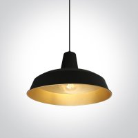 One Light Retro Aluminium Pendant 160CM 63020/B/BS